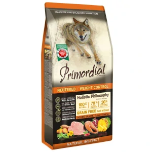 Primordial GF Adult Neutered / Weight Control Turkey & Salmon 12 kg
